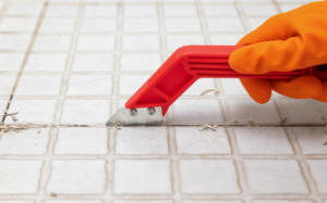 How to Clean Floor Grout Between Tiles